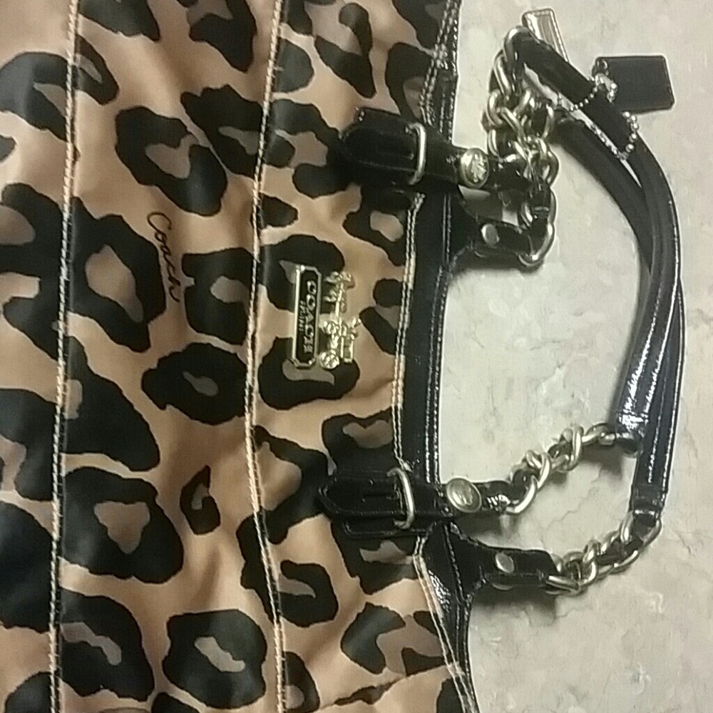 Coach Leopard Purse